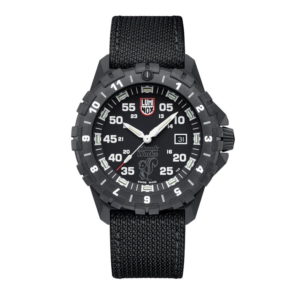 F-117 NIGHTHAWK Skunk Works 6440 Heritage Pilot Swiss Watch 44 mm XA.6442.H.Set